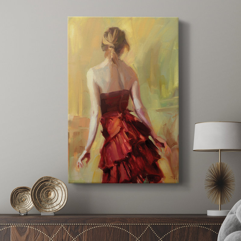 Réflexion en cuivre - Cavas enveloppés de galerie, H 18 po x l 12 po