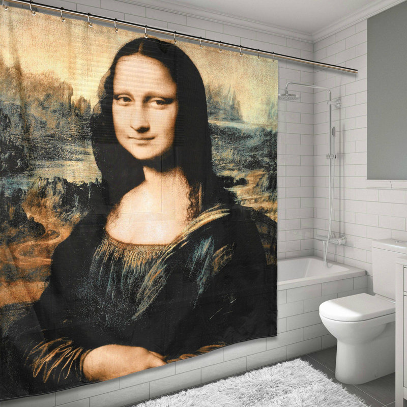 Rideau de douche Mona Lisa