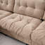 Canapé modulaire spacieux à assise profonde et modulaire à 4 places pour la maison