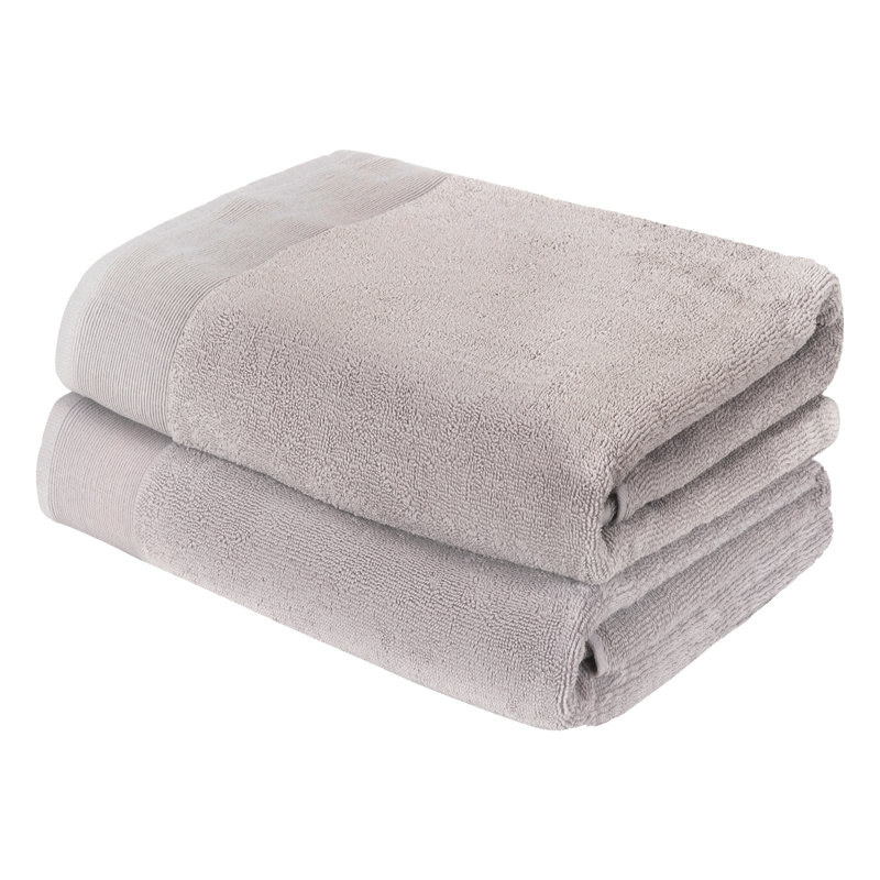 Harbin Cotton Plush Bath Sheet, Taupe
