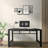 Spigner Glass Writing Desk