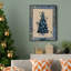 Silhouette d'arbre sur toile tendue avec châssis - Prêt à accrocher-1621737814