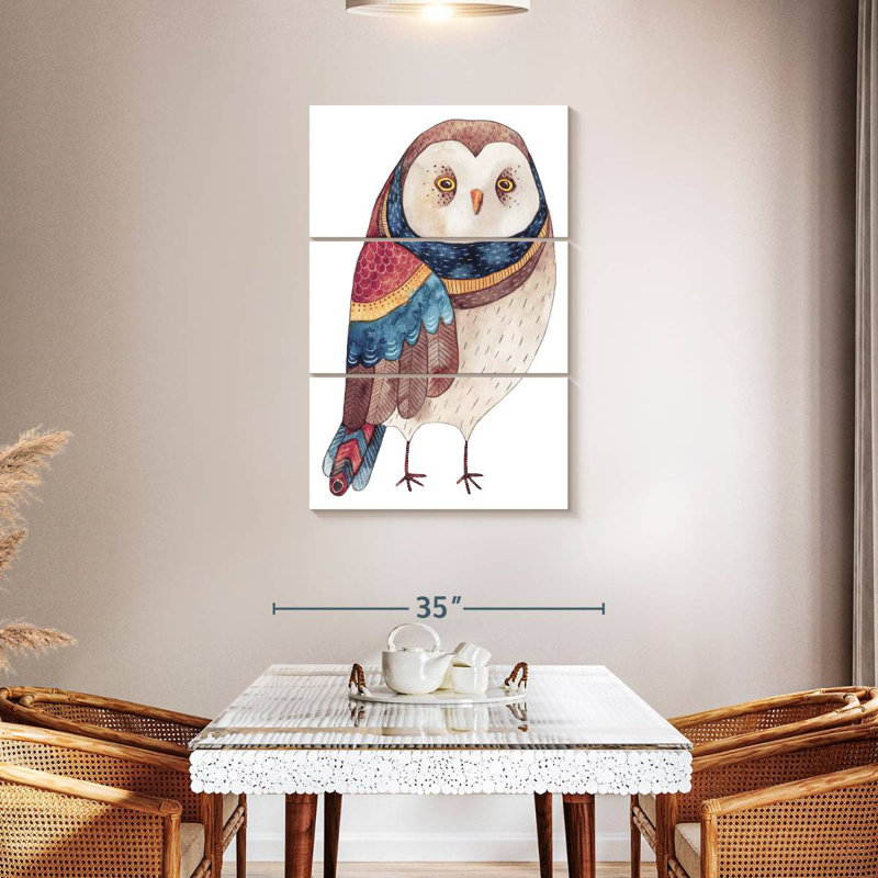 Brampt Odd Owl, 45" H x 28" W