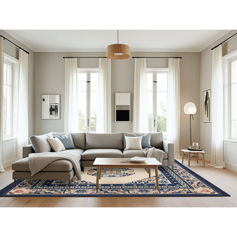 Oriental Indoor Rug, Rectangle 8' x 10'