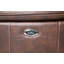 Modern LOVESEAT en chocolat
