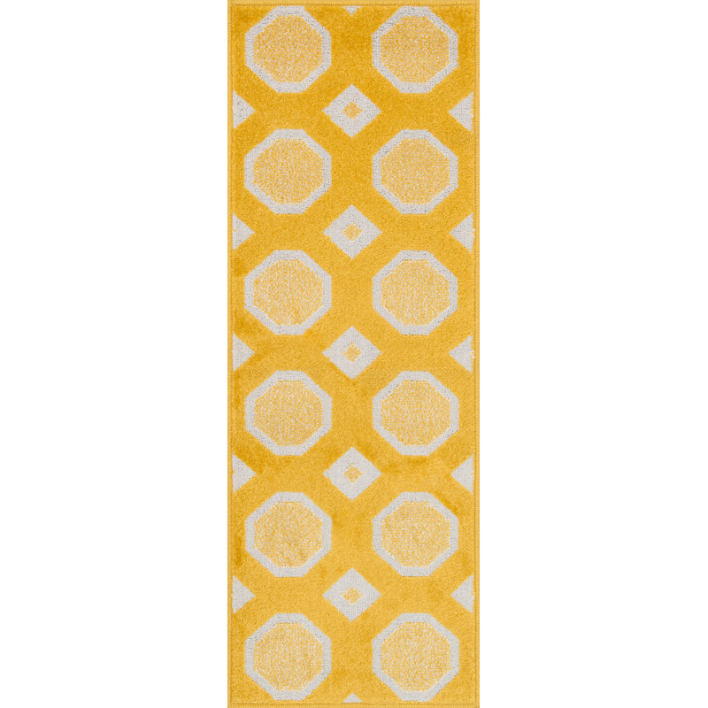 Laudenslager Geometric Indoor Rug, Rectangle 1'8" x 5'