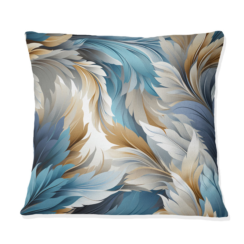 Coussin Serenity I - Paisley, H 16 po x l 16 po