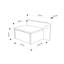 52cm W Manufactured Wood Bedside Table-1513005200