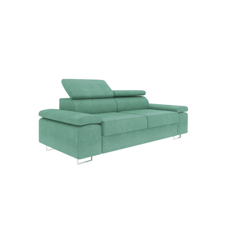 Obrian 2 Seater Loveseat, Turquoise