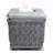 Beaded Heart Tissue Box Cover