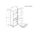 65" Tall White Storage Cabinet with Glass Doors & Drawer - Freestanding Sideboard for Living Room, Kitchen, Office Organization