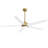 Elraine 65" Large Modern Ceiling Fan with Light Kit and Remote Control, 3 LED Colours, 6 Speed Noiseless DC Motor, 5 Plywood Blades, for Indoor/Covered Outdoor Use-235019305-235019318
