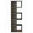 Weathered Grey 5-Shelf Bookcase