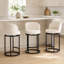 Tabouret de baril 27 "pivotant avec retour automatique-129770379