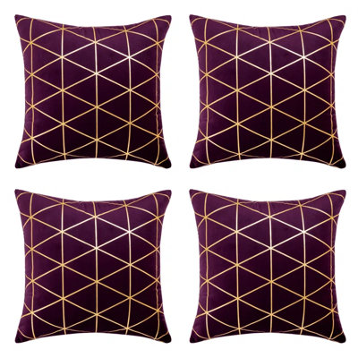 Coussin décoratif en velours