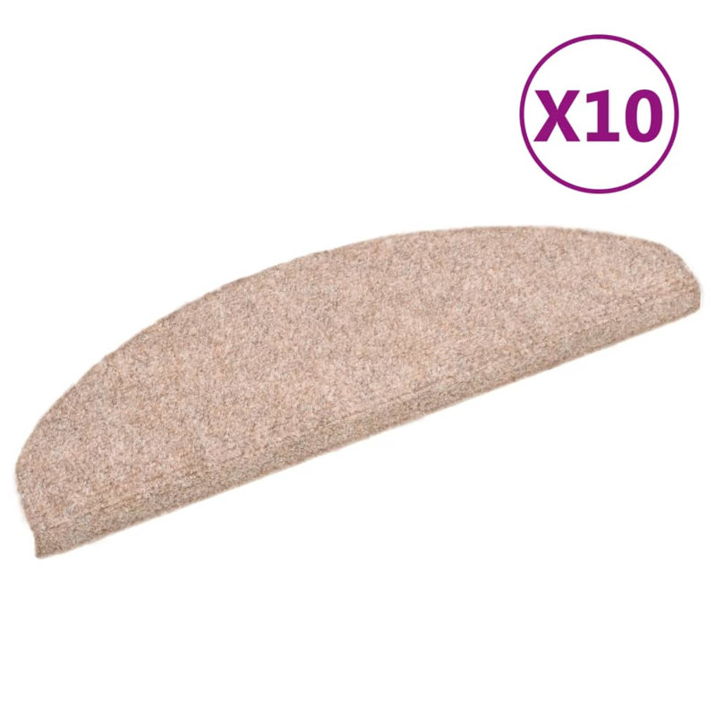 Conie Non-Slip Brown Stair Tread, 10