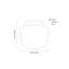 Seagrass Natural Stripe Round Basket-110455276