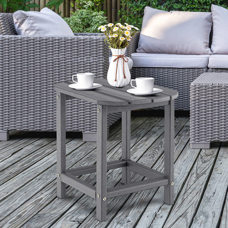Ameyah End Table, Grey