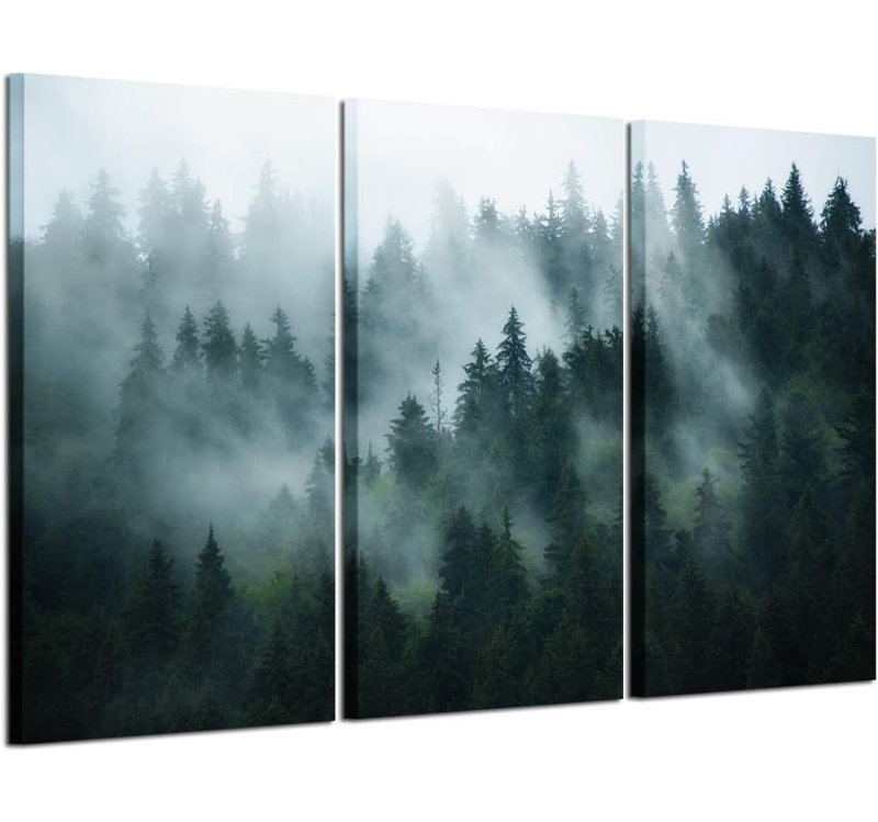 Peinture sur toile, 3 pièces