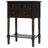 Narrow Console Table, Slim Sofa Table With Three Storage Drawers And Bottom Shelf For Living Room, Easy Assembly-1520459617
