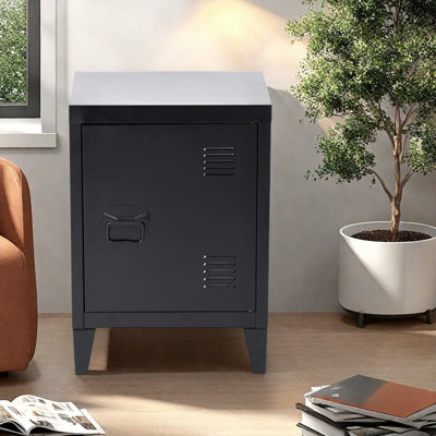 Stonyford Steel 1 - Door Rectangle Accent Cabinet