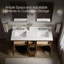Armoire de meuble-lavabo avec lavabo et comptoir en quartz Kresla-1007836015