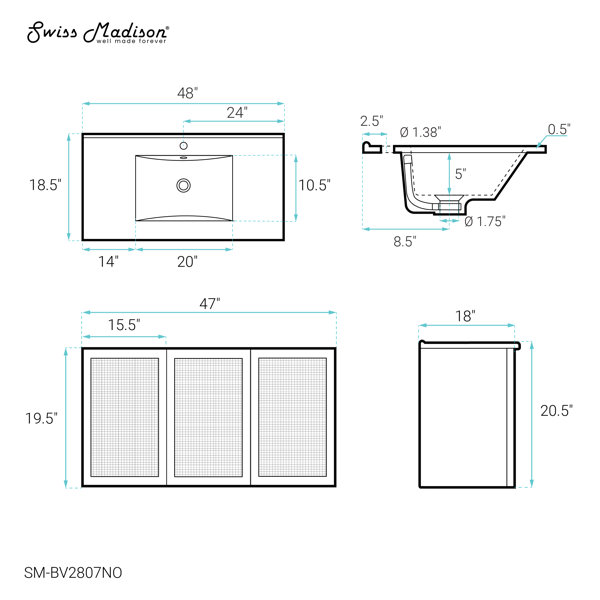 Dimensions du produit