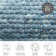 Hand Woven Wool Blue Indoor Rug