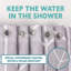 Kaybree 13 Piece Polyester Shower Curtain Set