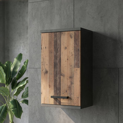 Catilin Plywood / Laminate Board Wall Mounted Required Bathroom Cabinet