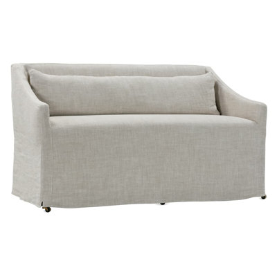 Odessa Slipcovered Banquette