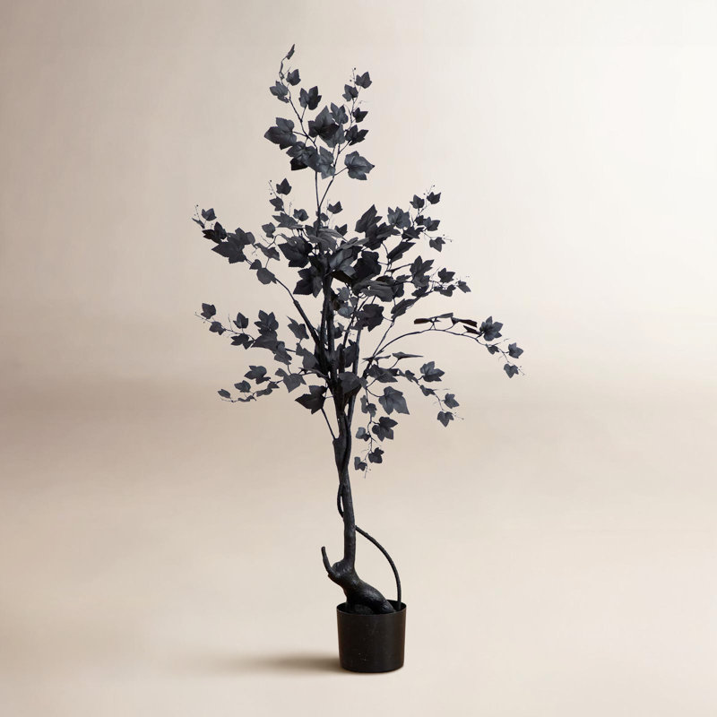 48" H Artificial Black Maple Tree
