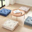 Coussin de sol carré en chenille poly A Alez-62649343-80320329
