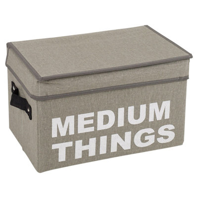 "Medium Things" Fabric Box