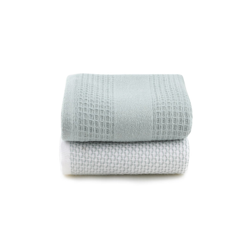Ensemble de serviettes de lavage (2 pièces), Gris