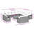  Garden Sofa Set Gray, Dark Gray