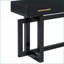 Table basse en panneau de fibres à densité moyenne avec 3 tiroirs - minimaliste moderne pour vestibule / salon, étable Facile à assembler-593803267