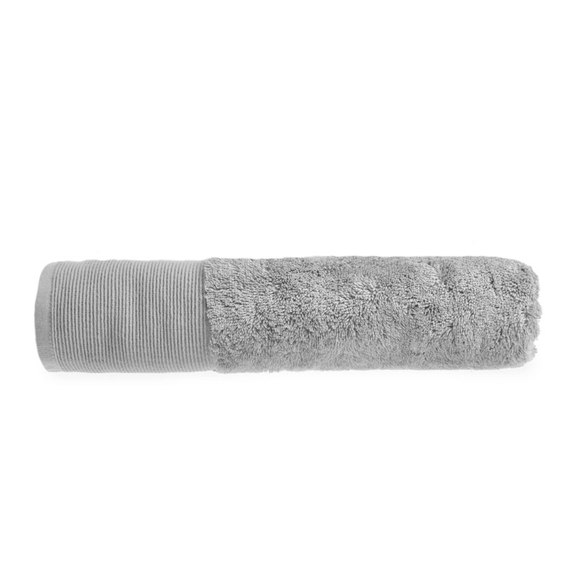 Bamboo Bath Sheet Towel Single, Silver/Grey