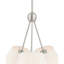Lustre classique à 3 lumières avec abat-jour-86096633
