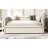 Twin Size Upholstered Daybed With Trundle-1360940042