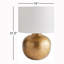 Lampe standard en métal mercurisé-1011587016
