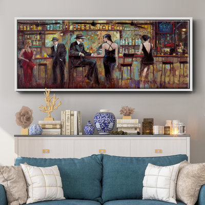 Happy Hour - toile encadrée