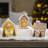 Lighted Iced Gingerbread Figurine