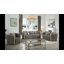 Ensemble de salon capitonné en velours Doruk (3 pièces)-975304169-968118512