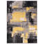 Tapis jaune / noir / gris à motif abstrait Rambo Performance-1492774632