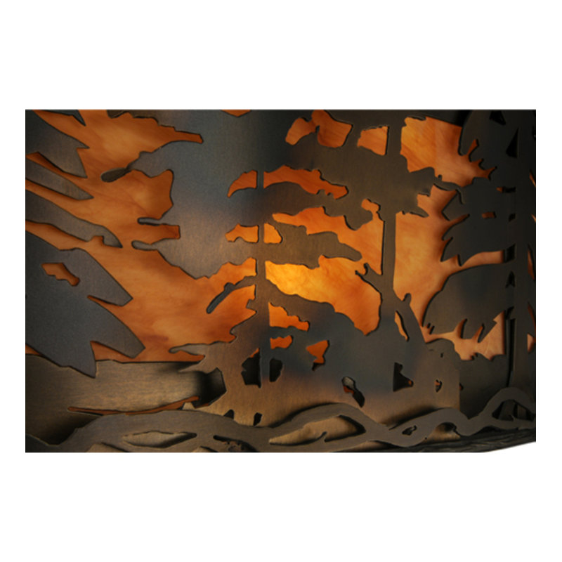 Tall Pines Downrod Ceiling Fan