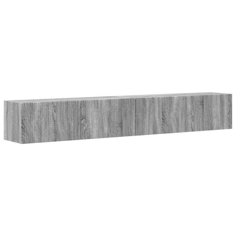 Unfinished TV Stand, Grey Sonoma, 29.5cm H x 98cm L x 31cm W