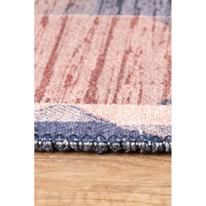 Tapis à motif géométrique beige rétro, Rectangle 9 pi 11 po x 13 pi 2 po