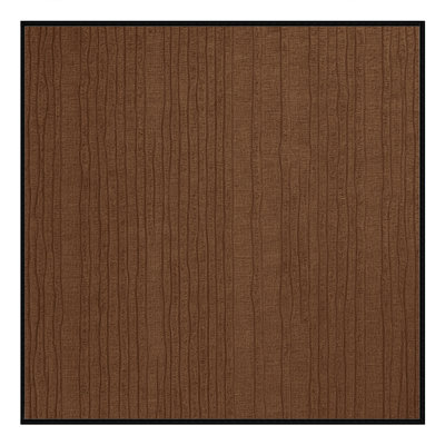 Tapis brun uni lavable à la machine