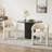 Upholstered Barrel Dining Arm Chair-191876133